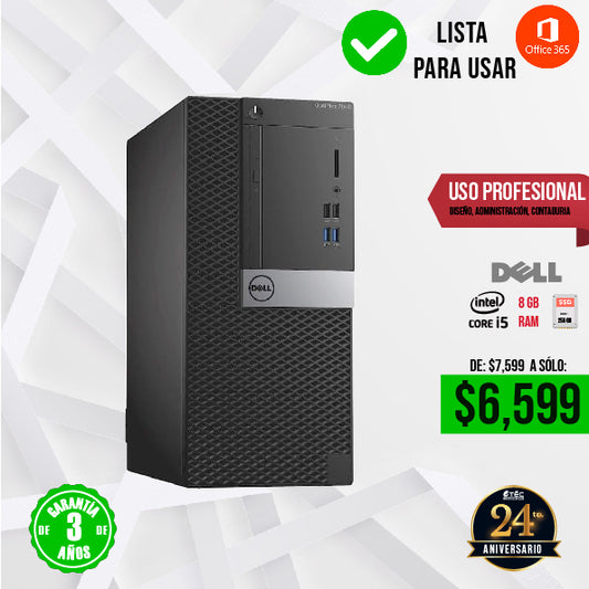 Rápida y Confiable: Dell i5, 256 GB SSD