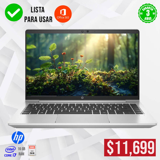 ° Laptop Hp, Core i7, 16 gb, 256 gb SSD, 14"