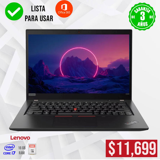 ° Laptop Lenovo Thinkpad T14, Core i7, 16 gb, 500 gb SSD, 14"
