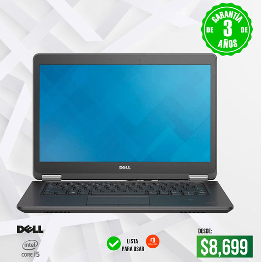 Laptop Dell 7400 Core i5, 8 gb, 500 gb SSD, 14"