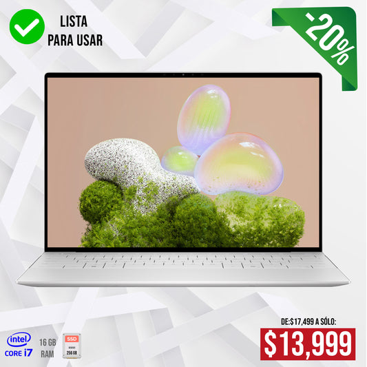Laptop Dell XPS 13 | Core i7-1065G7 | 16 GB | 256 GB NVMe SSD | Pantalla 13.4" Touch